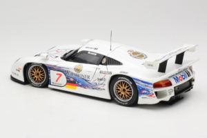 Porsche 911 GT1 #7 Y. Dalmas / R. Wollek FIA GT Championship 1997 UT Models 1:18 39721 Métal Moulé — image 7 sur 8
