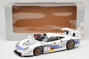 Porsche 911 GT1 #7 Y. Dalmas / R. Wollek FIA GT Championship 1997 UT Models 1:18 39721 Métal Moulé — image 8 sur 8
