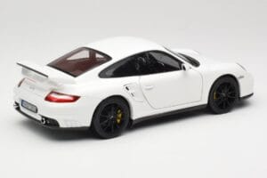 Porsche 911 GT2 997.1 Blanc Norev 1:18 187572 Métal Moulé — image 3 sur 8