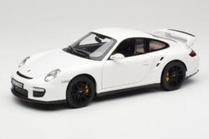 Porsche 911 GT2 997.1 Blanc Norev 1:18 187572 Métal Moulé