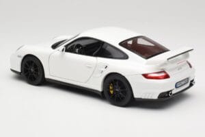 Porsche 911 GT2 997.1 Blanc Norev 1:18 187572 Métal Moulé — image 7 sur 8