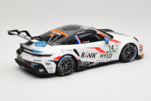 Porsche 911 GT3 Cup 992 #14 R. de Haan Oschersleben GP 2024 IXO 1:18 18RMC219 Métal Moulé — image 2 sur 6
