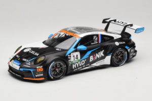 Porsche 911 GT3 Cup 992 #14 R. de Haan Oschersleben GP 2024 IXO 1:18 18RMC219 Métal Moulé