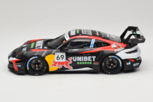 Porsche 911 GT3 Cup 992 #69 K. Rovanpera Zolder GP 2024 IXO 1:18 18RMC226 Métal Moulé — image 3 sur 6