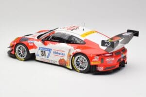 Porsche 911 GT3 R #31 Frikadelli Racing N. Siedler / M. Seefried 24 Hours Nürburgring 2018 Minichamps 1:18 153186931 Métal Mo — image 5 sur 6