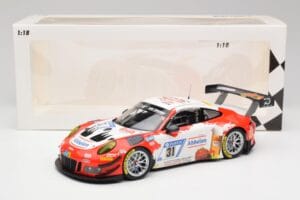 Porsche 911 GT3 R #31 Frikadelli Racing N. Siedler / M. Seefried 24 Hours Nürburgring 2018 Minichamps 1:18 153186931 Métal Mo — image 6 sur 6