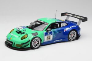 Porsche 911 GT3 R #44 Falken Motorsport W. Henzler / P. Dumbreck NBR 2016 Minichamps 1:18 155166044 Métal Moulé