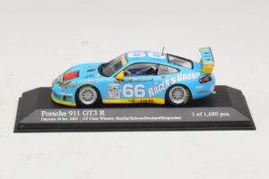 Porsche 911 GT3 R #66 Buckler / Schrom 24 Hours of Daytona 2002 Minichamps 1:43 400026966 Métal Moulé