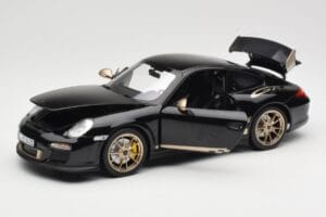 Porsche 911 997 GT3 RS Noir Norev 1:18 187563 Métal Moulé — image 2 sur 8