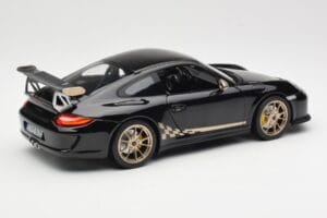 Porsche 911 997 GT3 RS Noir Norev 1:18 187563 Métal Moulé — image 3 sur 8
