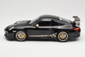 Porsche 911 997 GT3 RS Noir Norev 1:18 187563 Métal Moulé — image 4 sur 8