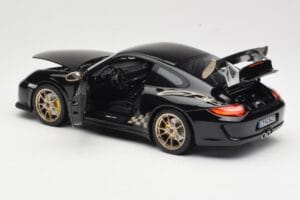 Porsche 911 997 GT3 RS Noir Norev 1:18 187563 Métal Moulé — image 5 sur 8