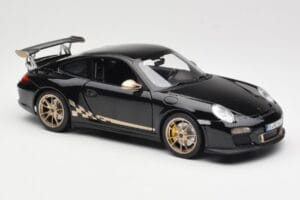 Porsche 911 997 GT3 RS Noir Norev 1:18 187563 Métal Moulé — image 6 sur 8