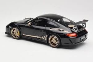 Porsche 911 997 GT3 RS Noir Norev 1:18 187563 Métal Moulé — image 7 sur 8