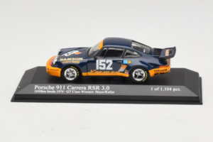 Porsche 911 RSR 3.0 #152 H. Heyer / Keller Imola 1974 Class Winners Minichamps 1:43 430746952 Métal Moulé