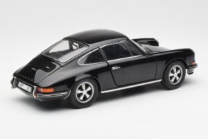 Porsche 911 S Noir Schuco 1:18 450047200 Métal Moulé — image 3 sur 8