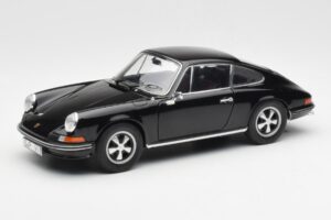 Porsche 911 S Noir Schuco 1:18 450047200 Métal Moulé