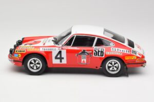 Porsche 911 S #4 G. Larrousse / M. Perramond 2nd Place Rally Monte Carlo 1972 Minichamps 1:18 107726804 Résine — image 3 sur 6