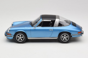 Porsche 911 S Targa Blue Metallic Norev 1:18 187646 Métal Moulé — image 4 sur 8
