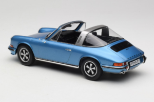 Porsche 911 S Targa Blue Metallic Norev 1:18 187646 Métal Moulé — image 6 sur 8
