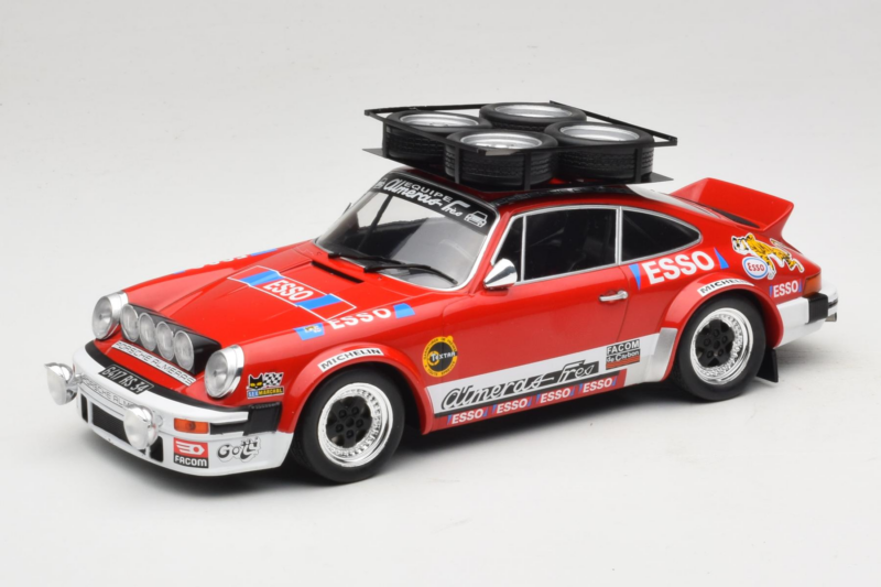 Porsche 911 SC Group 4 Service Car Rally Monte Carlo 1980 IXO 1:18 18RMC233X Métal Moulé