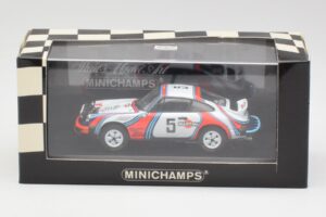 Porsche 911 SC #5 Martini B. Waldegaard / H. Thorszelius Safari Rally 1978 Minichamps 1:43 400786205 Métal Moulé — image 4 sur 4