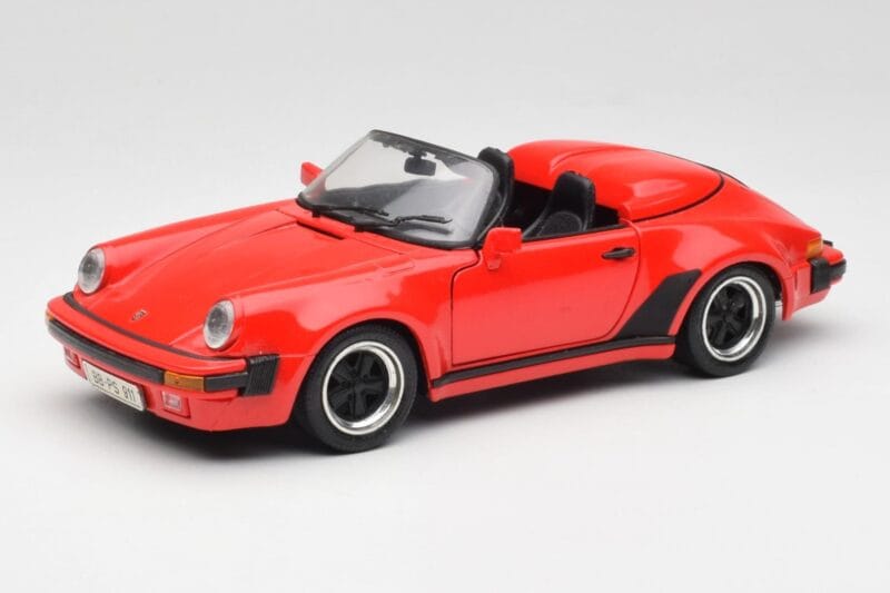 Porsche 911 964 Speedster Rouge Maisto 1:18 3000473 Métal Moulé