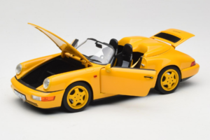 Porsche 911 964 Speedster Speed Yellow Norev 1:18 187130 Métal Moulé — image 2 sur 8