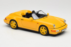 Porsche 911 964 Speedster Speed Yellow Norev 1:18 187130 Métal Moulé — image 6 sur 8