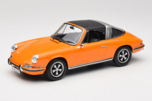 Porsche 911 T Targa Orange Norev 1:18 187220 Métal Moulé — image 2 sur 8