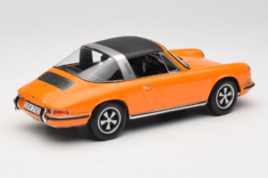 Porsche 911 T Targa Orange Norev 1:18 187220 Métal Moulé — image 3 sur 8