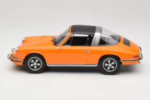 Porsche 911 T Targa Orange Norev 1:18 187220 Métal Moulé — image 4 sur 8