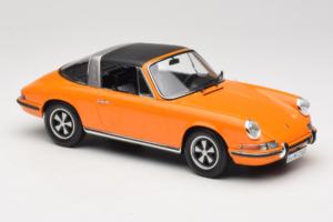 Porsche 911 T Targa Orange Norev 1:18 187220 Métal Moulé — image 6 sur 8