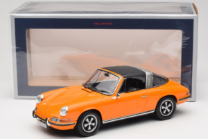 Porsche 911 T Targa Orange Norev 1:18 187220 Métal Moulé — image 8 sur 8
