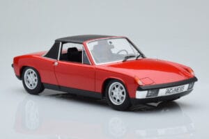 Porsche 914 1.7 Bahia Rouge Norev 1:18 187690 Métal Moulé — image 4 sur 7