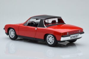 Porsche 914 1.7 Bahia Rouge Norev 1:18 187690 Métal Moulé — image 5 sur 7