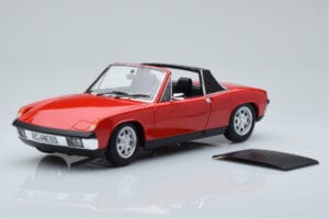 Porsche 914 1.7 Bahia Rouge Norev 1:18 187690 Métal Moulé — image 6 sur 7