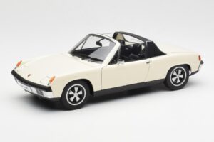 Porsche 914/6 Ivoire Clair AUTOart 1:18 77933 Métal Moulé