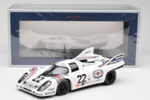 Porsche 917K #22 H. Marko / G. van Lennep 24 Hours of Le Mans Winner 1971 Norev 1:18 187588 Métal Moulé — image 6 sur 6