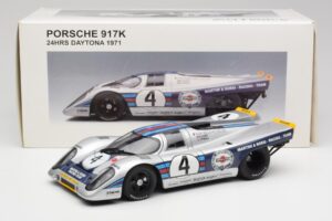 Porsche 917K Martini #4 V. Elford / G. Van Lennep 24 Hours of Daytona 1971 AUTOart 1:18 87182 Métal Moulé — image 8 sur 8