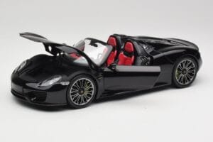 Porsche 918 Spyder Basalte Noir Métallique Minichamps 1:18 110062431 Métal Moulé — image 2 sur 8