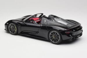 Porsche 918 Spyder Basalte Noir Métallique Minichamps 1:18 110062431 Métal Moulé — image 7 sur 8