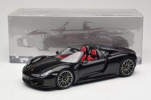 Porsche 918 Spyder Basalte Noir Métallique Minichamps 1:18 110062431 Métal Moulé — image 8 sur 8