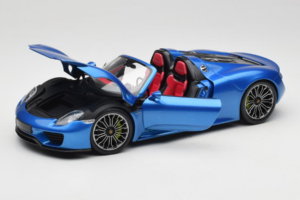 Porsche 918 Spyder Blue Metallic Minichamps 1:18 110062432 Métal Moulé — image 2 sur 8