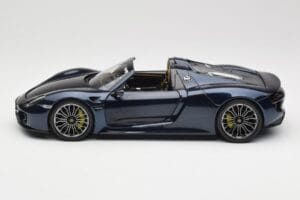 Porsche 918 Spyder Bleu Metallic Minichamps 1:18 113062434 Métal Moulé — image 4 sur 8