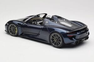 Porsche 918 Spyder Bleu Metallic Minichamps 1:18 113062434 Métal Moulé — image 7 sur 8