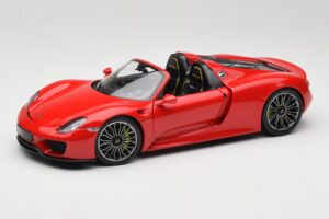 Porsche 918 Spyder Rouge Minichamps 1:18 110062435 Métal Moulé