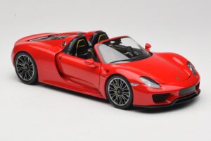 Porsche 918 Spyder Rouge Minichamps 1:18 110062435 Métal Moulé — image 6 sur 8