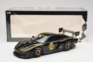 Porsche 935/19 Noir avec Bandes Dorées Minichamps 1:18 155067568 Métal Moulé — image 6 sur 6