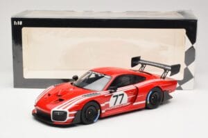 Porsche 935/19 Rouge avec Rayures Blanches Minichamps 1:18 155067577 Métal Moulé — image 6 sur 6